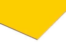 Yellow Paper Overlay MDF Sheets