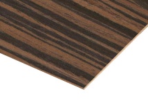 3mm Ebony Veneered MDF Sheet One-Side