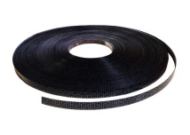 PVC Black with White Text MDF Edge Banding Roll - 3D