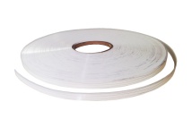 PVC White with Silver Lines High Gloss MDF Edge Banding Roll