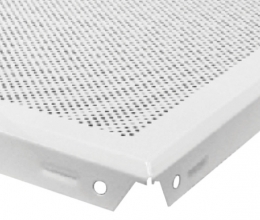 Aluminium False Ceiling Tile Dotted Design