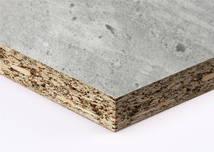 White Concrete Melamine Chipboard #S-501