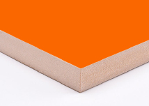 Orange #55 Melamine Faced MDF