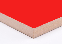 Red #45 Melamine Faced MDF